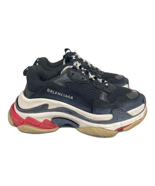 BALENCIAGA（バレンシアガ）BALENCIAGA (バレンシアガ) スニーカー TRIPLE S SNEAKER ブラック サイズ:26cmの古着・服飾アイテム