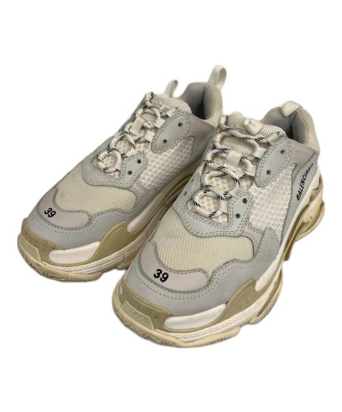 BALENCIAGA（バレンシアガ）BALENCIAGA (バレンシアガ) スニーカー TRIPLE S ホワイト サイズ:26の古着・服飾アイテム