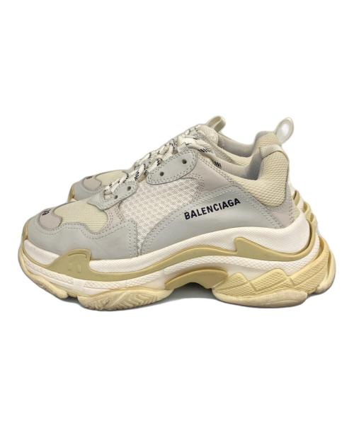 BALENCIAGA（バレンシアガ）BALENCIAGA (バレンシアガ) スニーカー TRIPLE S ホワイト サイズ:26の古着・服飾アイテム