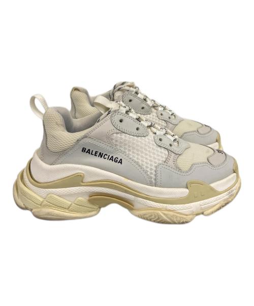 BALENCIAGA（バレンシアガ）BALENCIAGA (バレンシアガ) スニーカー TRIPLE S ホワイト サイズ:26の古着・服飾アイテム