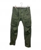 G-STAR RAWジースターロゥ）の古着「カーゴパンツ Rovic Zip 3D Regular Tapered Pants」｜グリーン
