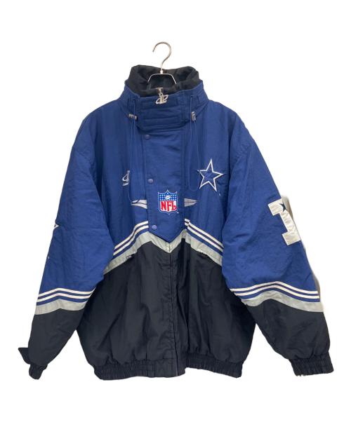 LOGO ATHLETIC（ロゴアスレチック）LOGO ATHLETIC (ロゴアスレチック) スタジアムジャケット ブルー サイズ:XLの古着・服飾アイテム