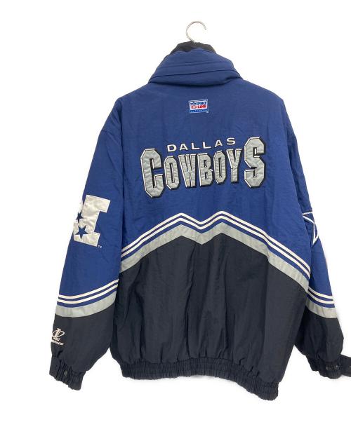 LOGO ATHLETIC（ロゴアスレチック）LOGO ATHLETIC (ロゴアスレチック) スタジアムジャケット ブルー サイズ:XLの古着・服飾アイテム