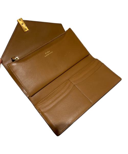 POLO RALPH LAUREN（ポロ・ラルフローレン）POLO RALPH LAUREN (ポロ・ラルフローレン) 長財布 ブラウンの古着・服飾アイテム