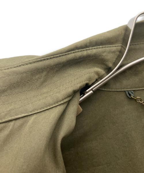 POLO RALPH LAUREN（ポロ・ラルフローレン）POLO RALPH LAUREN (ポロ・ラルフローレン) トレンチコート グリーン サイズ:XSの古着・服飾アイテム