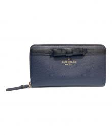 Kate Spade（ケイトスペード）の古着「長財布」｜ネイビー