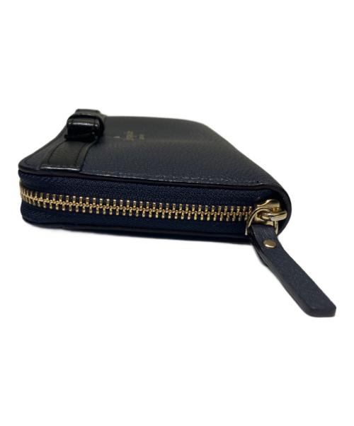 Kate Spade（ケイトスペード）Kate Spade (ケイトスペード) 長財布 ネイビーの古着・服飾アイテム