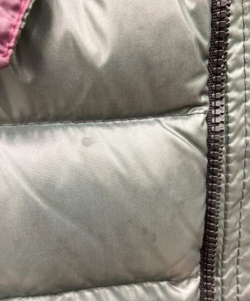 MONCLER（モンクレール）MONCLER (モンクレール) ダウンジャケット グリーン×パープル サイズ:SIZE1の古着・服飾アイテム