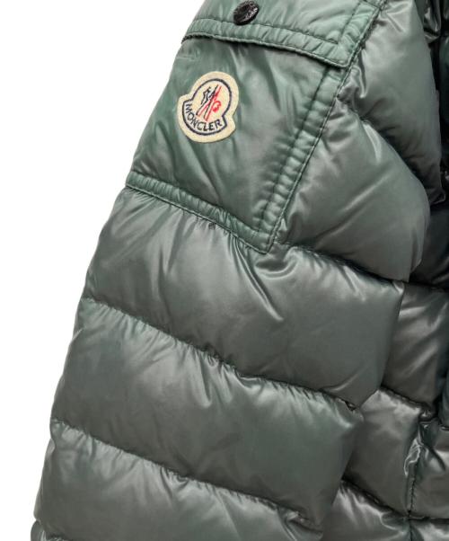 MONCLER（モンクレール）MONCLER (モンクレール) ダウンジャケット グリーン×パープル サイズ:SIZE1の古着・服飾アイテム