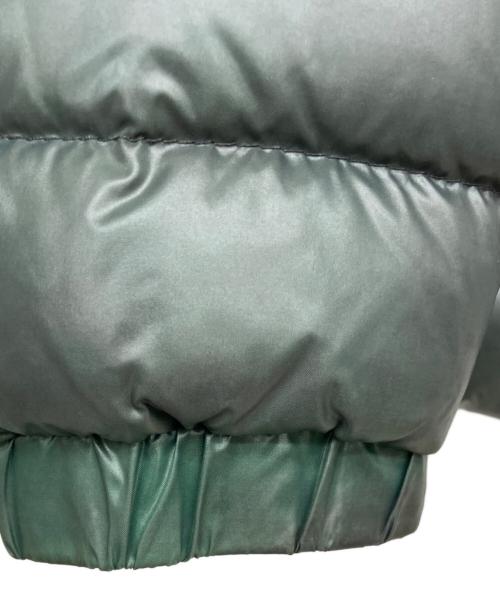 MONCLER（モンクレール）MONCLER (モンクレール) ダウンジャケット グリーン×パープル サイズ:SIZE1の古着・服飾アイテム