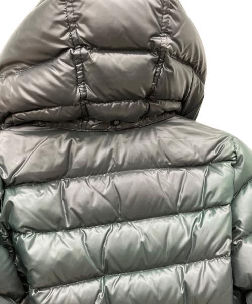 MONCLER（モンクレール）MONCLER (モンクレール) ダウンジャケット グリーン×パープル サイズ:SIZE1の古着・服飾アイテム