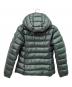 MONCLER (モンクレール) ダウンジャケット グリーン×パープル サイズ:SIZE1：18000円