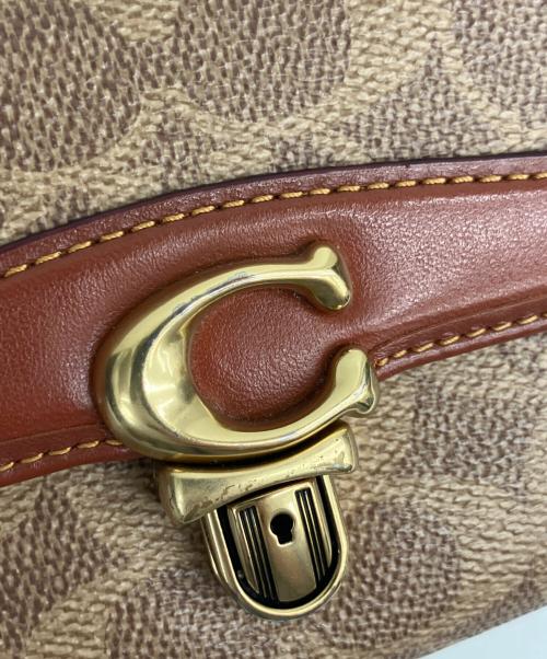 COACH（コーチ）COACH (コーチ) 2つ折り財布 ブラウンの古着・服飾アイテム