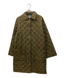 Salvatore Ferragamo（サルヴァトーレ フェラガモ）の古着「キルティングコート」｜カーキ
