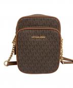 MICHAEL KORSマイケル・コース）の古着「ショルダーバッグ」｜ブラウン