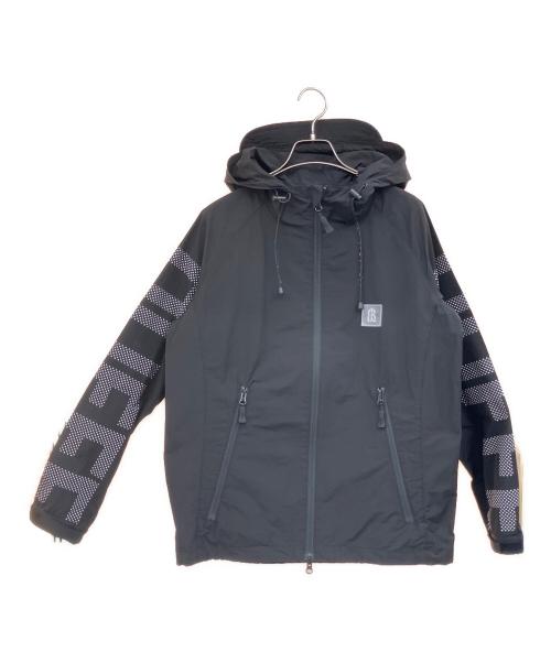 DUFFER BLACK LABEL（ダファー ブラック レーベル）DUFFER black label (ダファー ブラック レーベル) ナイロンジャケット ブラック サイズ:Sの古着・服飾アイテム