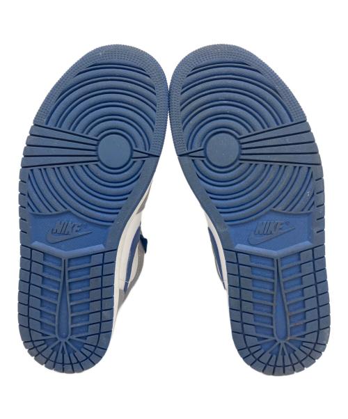 NIKE（ナイキ）NIKE (ナイキ) AIR JORDAN1 ホワイト×ブルー×グレー サイズ:27.5の古着・服飾アイテム