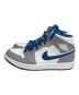 NIKE (ナイキ) AIR JORDAN1 ホワイト×ブルー×グレー サイズ:27.5：13000円