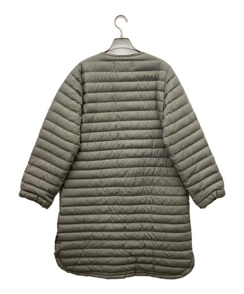 Traditional Weatherwear（トラディショナルウェザーウェア）Traditional Weatherwear (トラディショナルウェザーウェア) ライトダウンコート グレー サイズ:SIZE36の古着・服飾アイテム