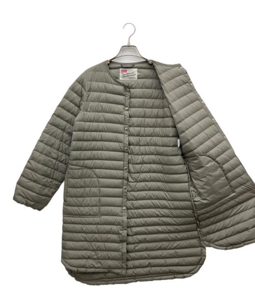 Traditional Weatherwear（トラディショナルウェザーウェア）Traditional Weatherwear (トラディショナルウェザーウェア) ライトダウンコート グレー サイズ:SIZE36の古着・服飾アイテム
