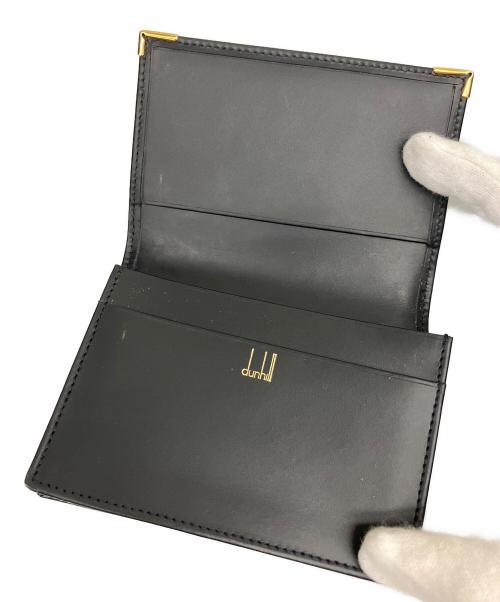 dunhill（ダンヒル）dunhill (ダンヒル) 名刺入れ ブラックの古着・服飾アイテム