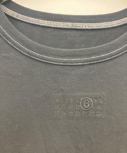 MM6 Maison Margiela（エムエムシックスメゾンマルジェラ）MM6 Maison Margiela (エムエムシックスメゾンマルジェラ) レイヤードカットソー ブラック サイズ:Mの古着・服飾アイテム