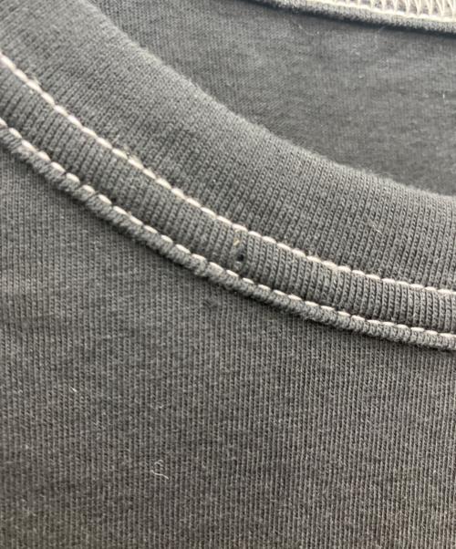 MM6 Maison Margiela（エムエムシックスメゾンマルジェラ）MM6 Maison Margiela (エムエムシックスメゾンマルジェラ) レイヤードカットソー ブラック サイズ:Mの古着・服飾アイテム