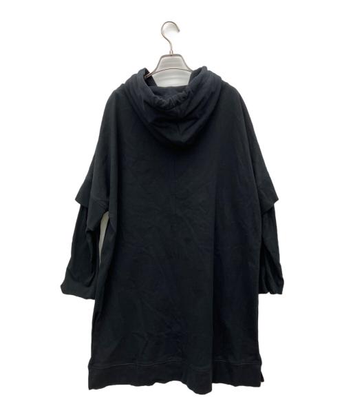 UNDERCOVER（アンダーカバー）UNDERCOVER (アンダーカバー) ロングパーカー ブラック サイズ:2の古着・服飾アイテム