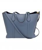 TORY BURCHトリーバーチ）の古着「2WAYトートバッグ」｜スカイブルー