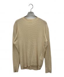 LARDINI（ラルディーニ）の古着「薄手ニット」｜ベージュ