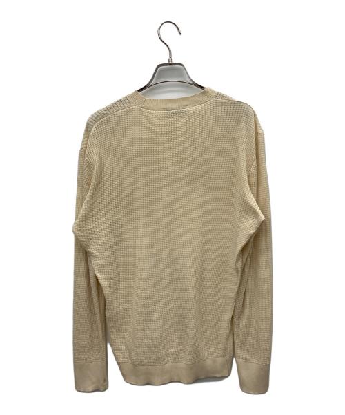 LARDINI（ラルディーニ）LARDINI (ラルディーニ) 薄手ニット ベージュ サイズ:Sの古着・服飾アイテム