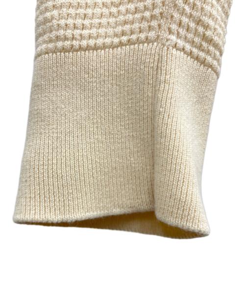 LARDINI（ラルディーニ）LARDINI (ラルディーニ) 薄手ニット ベージュ サイズ:Sの古着・服飾アイテム