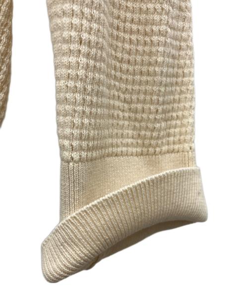 LARDINI（ラルディーニ）LARDINI (ラルディーニ) 薄手ニット ベージュ サイズ:Sの古着・服飾アイテム