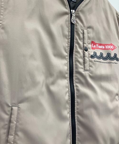 muta MARINE（ムータマリン）muta MARINE (ムータマリン) ブルゾン ベージュ サイズ:SIZE5の古着・服飾アイテム