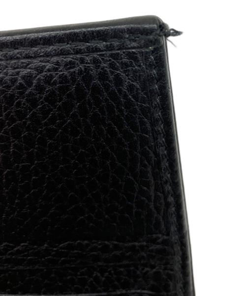 GUCCI（グッチ）GUCCI (グッチ) ダブルG カードケース ウォレット ブラックの古着・服飾アイテム
