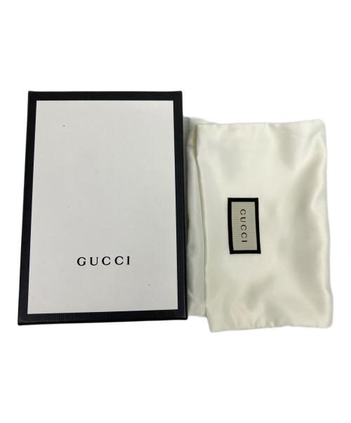 GUCCI（グッチ）GUCCI (グッチ) ダブルG カードケース ウォレット ブラックの古着・服飾アイテム