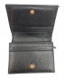 中古・古着 GUCCI (グッチ) ダブルG カードケース ウォレット ブラック：30000円