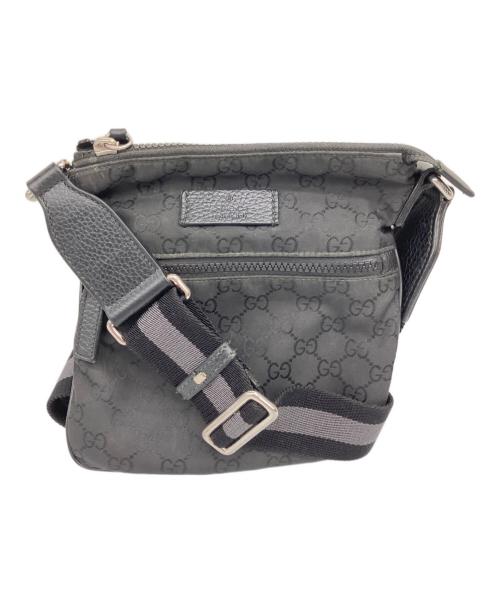 GUCCI（グッチ）GUCCI (グッチ) ショルダーバッグ ブラックの古着・服飾アイテム