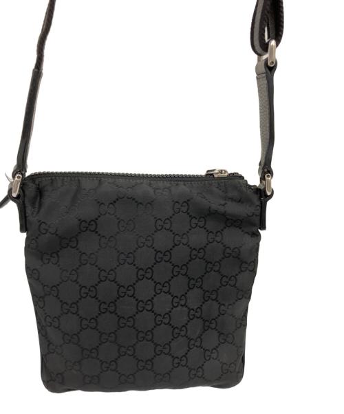 GUCCI（グッチ）GUCCI (グッチ) ショルダーバッグ ブラックの古着・服飾アイテム