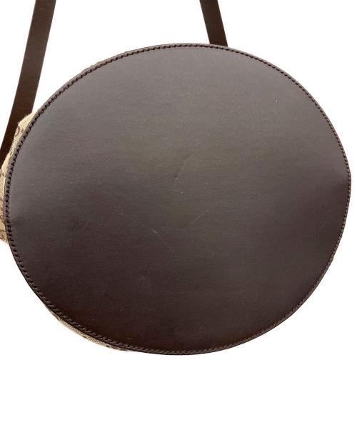 GUCCI（グッチ）GUCCI (グッチ) ショルダーバッグ ベージュ×ブラウンの古着・服飾アイテム