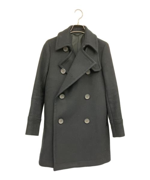 THE RERACS（ザ リラクス）THE RERACS (ザ リラクス) Pコート ブラック サイズ:Sの古着・服飾アイテム