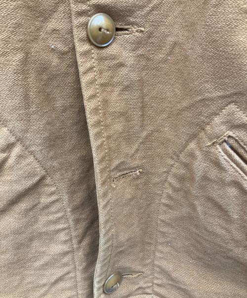 TENDERLOIN（テンダーロイン）TENDERLOIN (テンダーロイン) モールスキンジャケット ブラウン サイズ:Sの古着・服飾アイテム