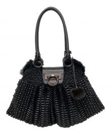 Salvatore Ferragamo（サルヴァトーレ フェラガモ）の古着「ハンドバッグ」｜ブラック