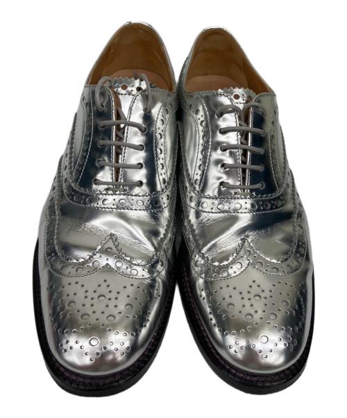 CHURCH'S（チャーチ）CHURCH'S (チャーチ) ウィングチップシューズ シルバー色 サイズ:23の古着・服飾アイテム