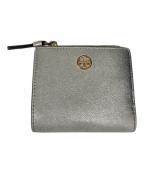 TORY BURCHトリーバーチ）の古着「ミニ財布」｜シルバー色
