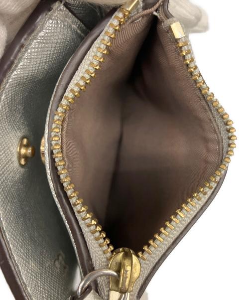 TORY BURCH（トリーバーチ）TORY BURCH (トリーバーチ) ミニ財布 シルバー色の古着・服飾アイテム