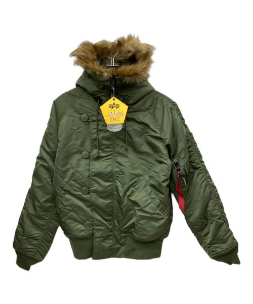 ALPHA（アルファ）ALPHA (アルファ) N-2B フライトジャケット カーキ サイズ:XL 未使用品の古着・服飾アイテム