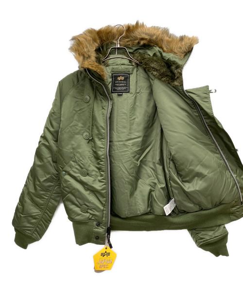 ALPHA（アルファ）ALPHA (アルファ) N-2B フライトジャケット カーキ サイズ:XL 未使用品の古着・服飾アイテム