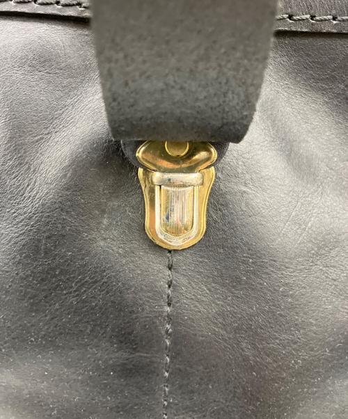 Herz（ヘルツ）Herz (ヘルツ) リュック ダブルポケットのおじきリュック ブラックの古着・服飾アイテム