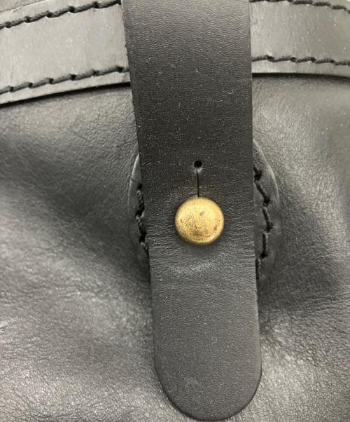 Herz（ヘルツ）Herz (ヘルツ) リュック ダブルポケットのおじきリュック ブラックの古着・服飾アイテム